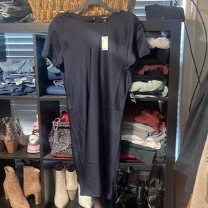 Navy Blue Express Slip dress. Size large, never worn.